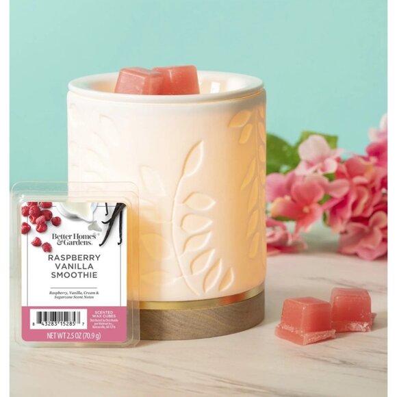 Better Home & Gardens - 3 Pack Scented Wax Cube - Raspberry /Gilded Spice/Lemon - Picture 3 of 15